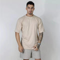 Camiseta masculina oversized streetwear - 100% algodão (Básica)